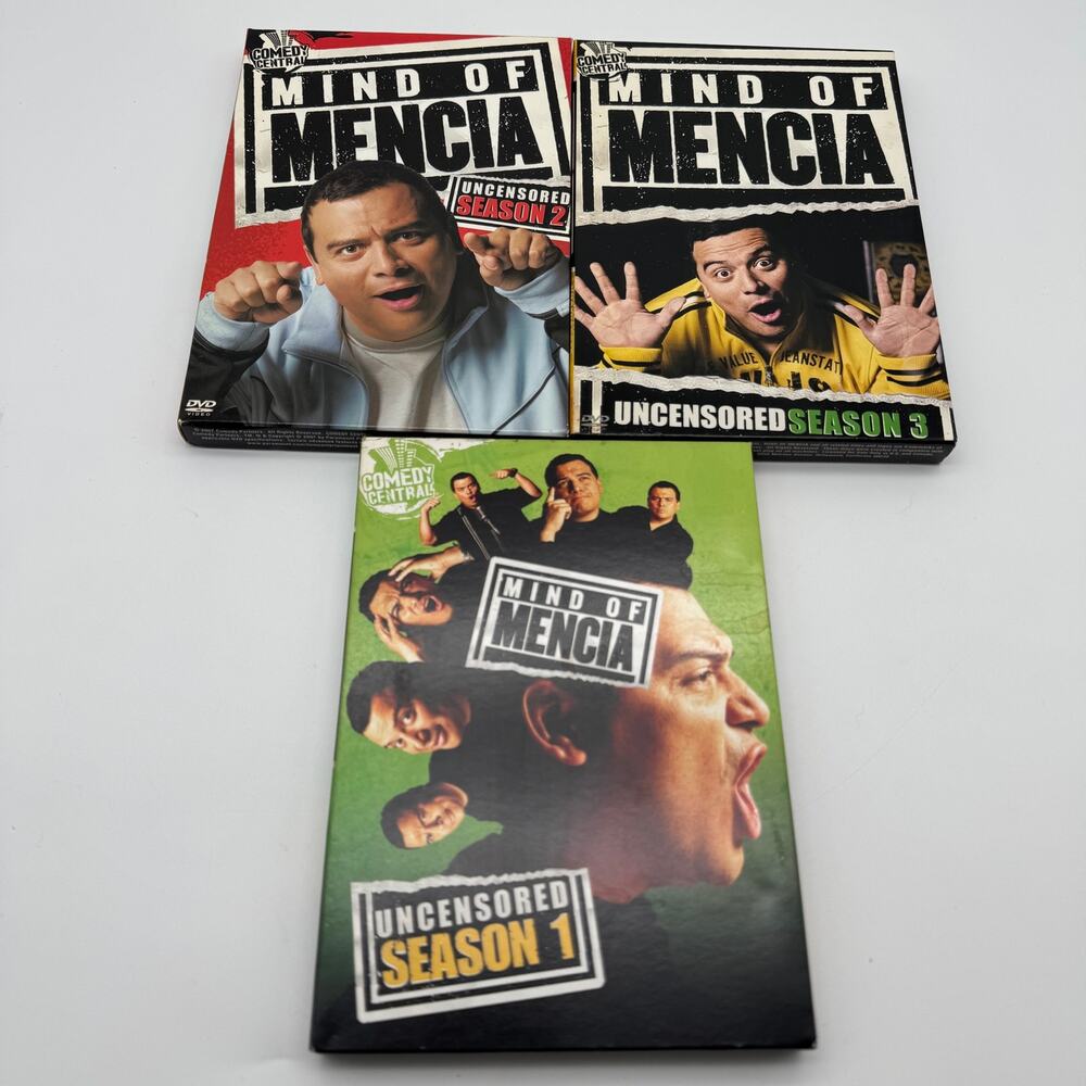 Mind of Mencia Lot Seasons 1 2 3  Comedy Central 6 Discs Carlos